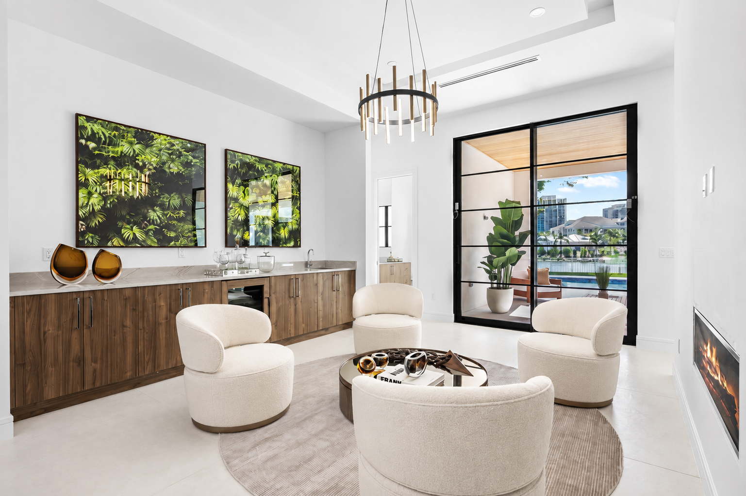 Luxury home interior